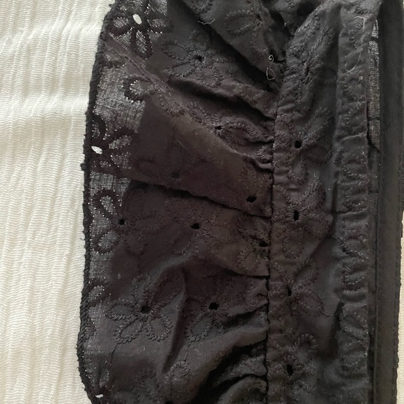 Pretty little thing black ruffle dress - Picture 2 of 5